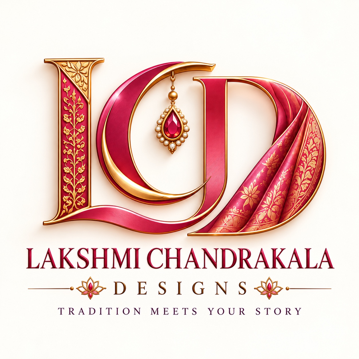 Lakshmi Chandrakala Designs. Tradition meets your story.